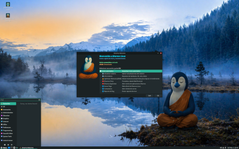 Dharma desktop screenshot: Distribution overview