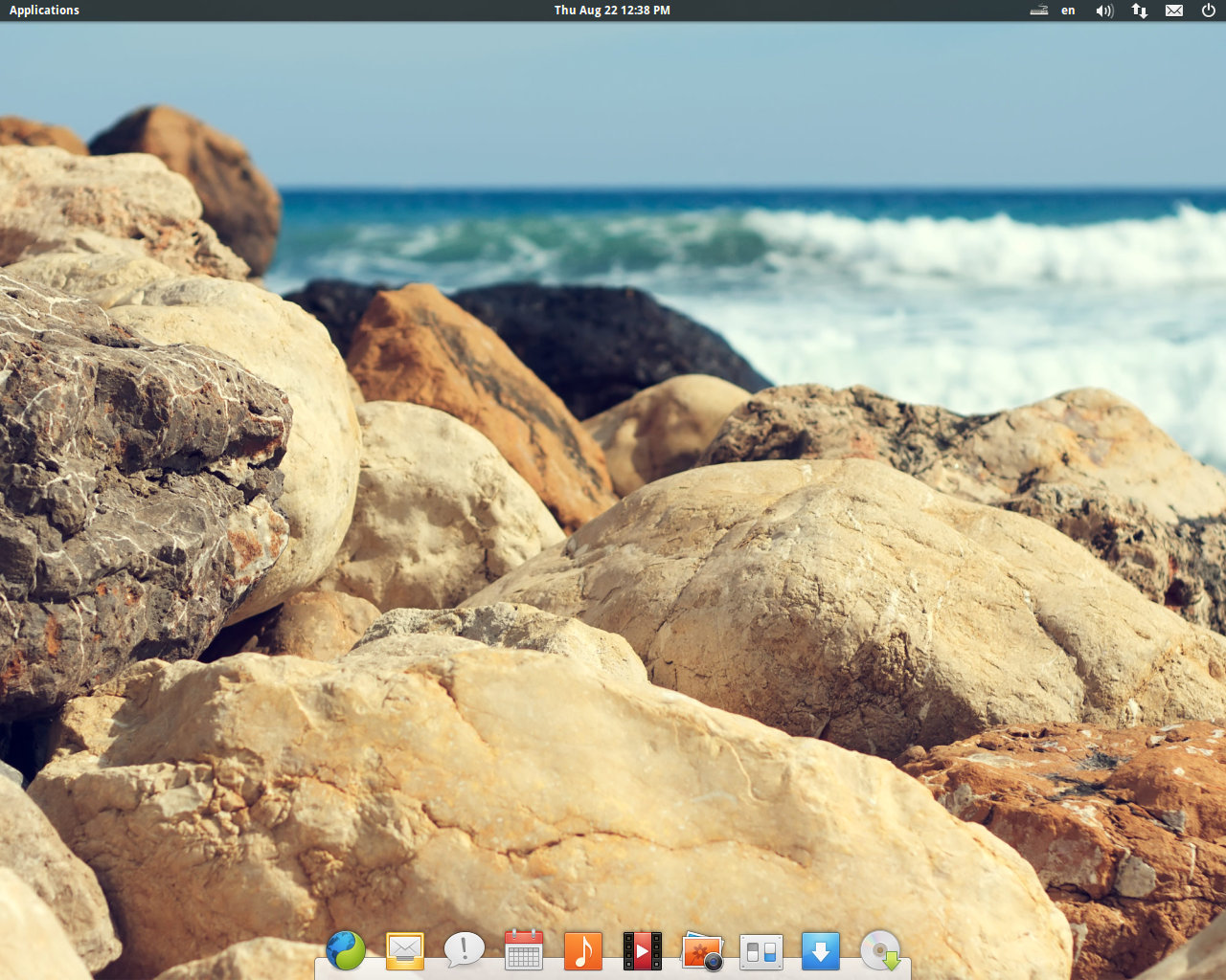 elementary desktop screenshot: 0.2