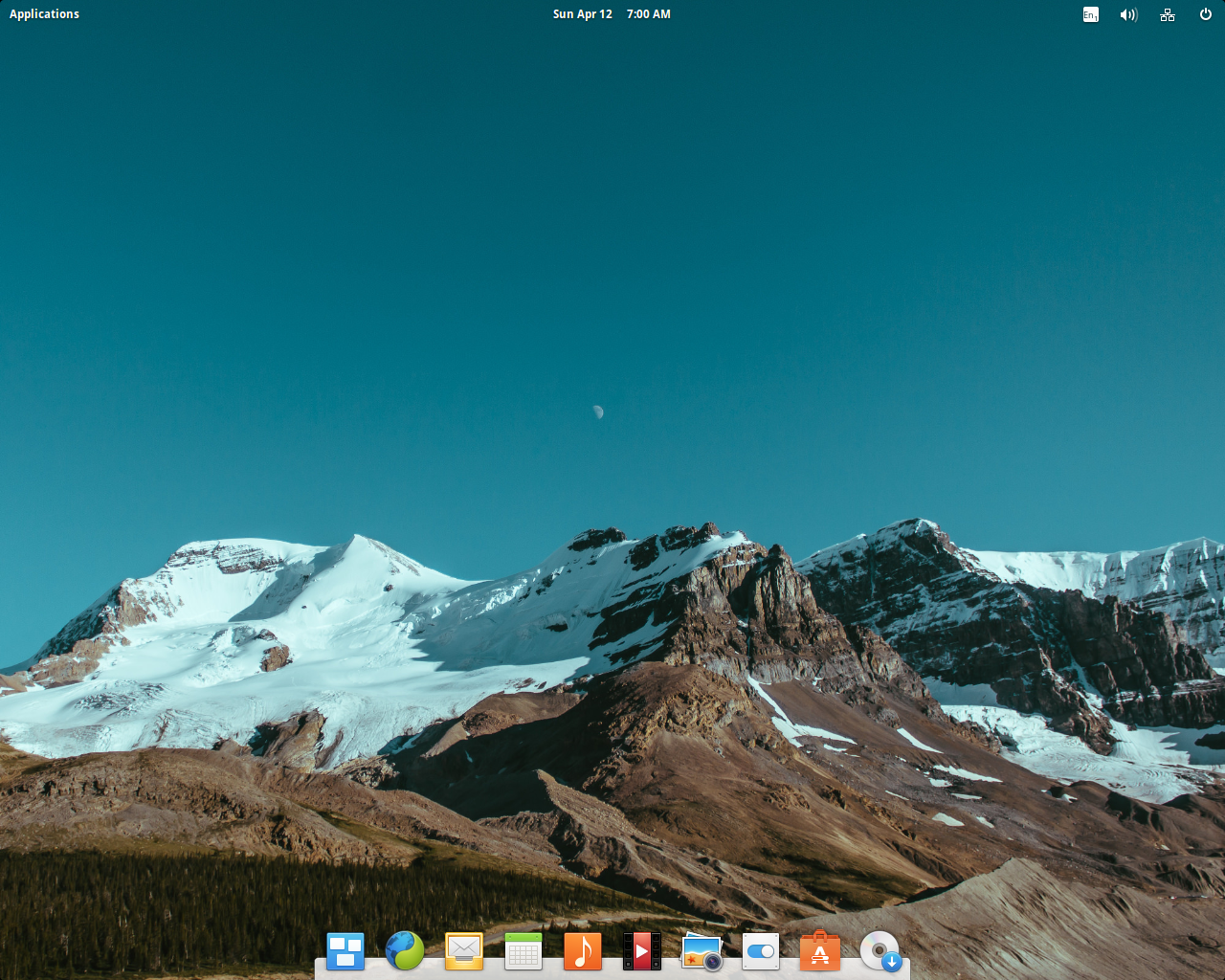 elementary desktop screenshot: 0.3
