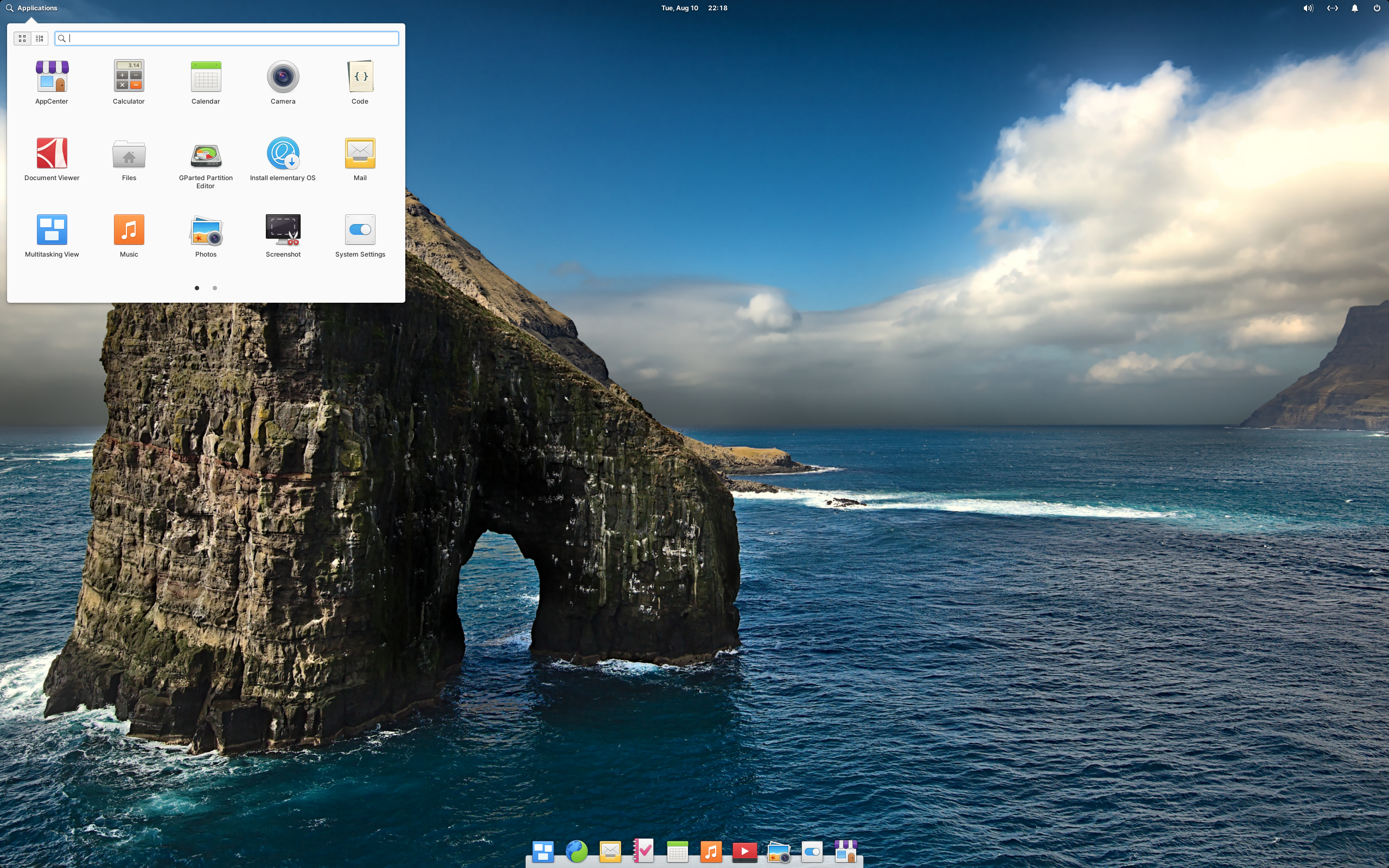elementary desktop screenshot: 6.0