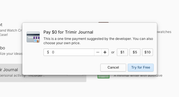 elementary desktop screenshot: 7 paid free