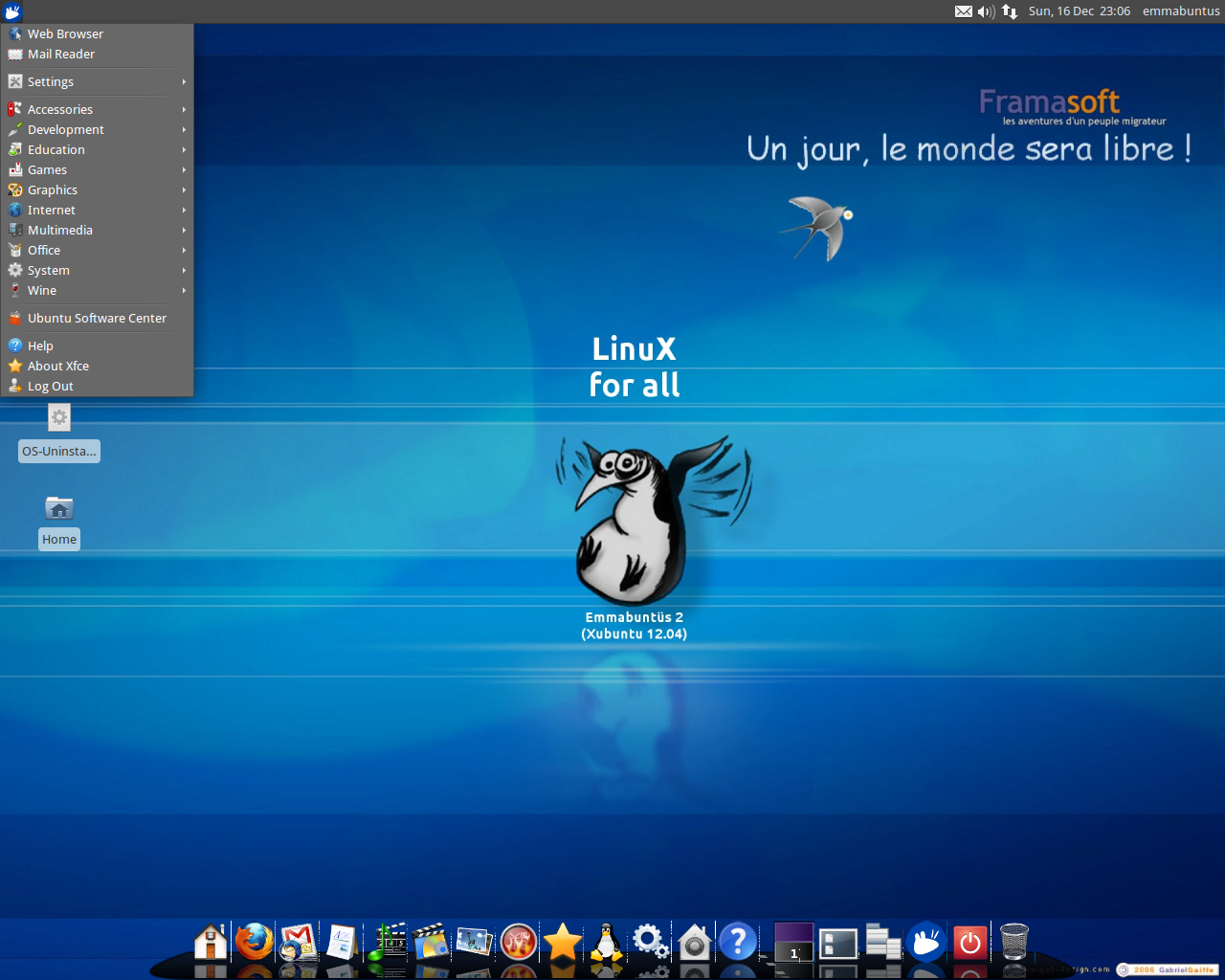 Emmabuntüs desktop screenshot: 12.04.1 1.03