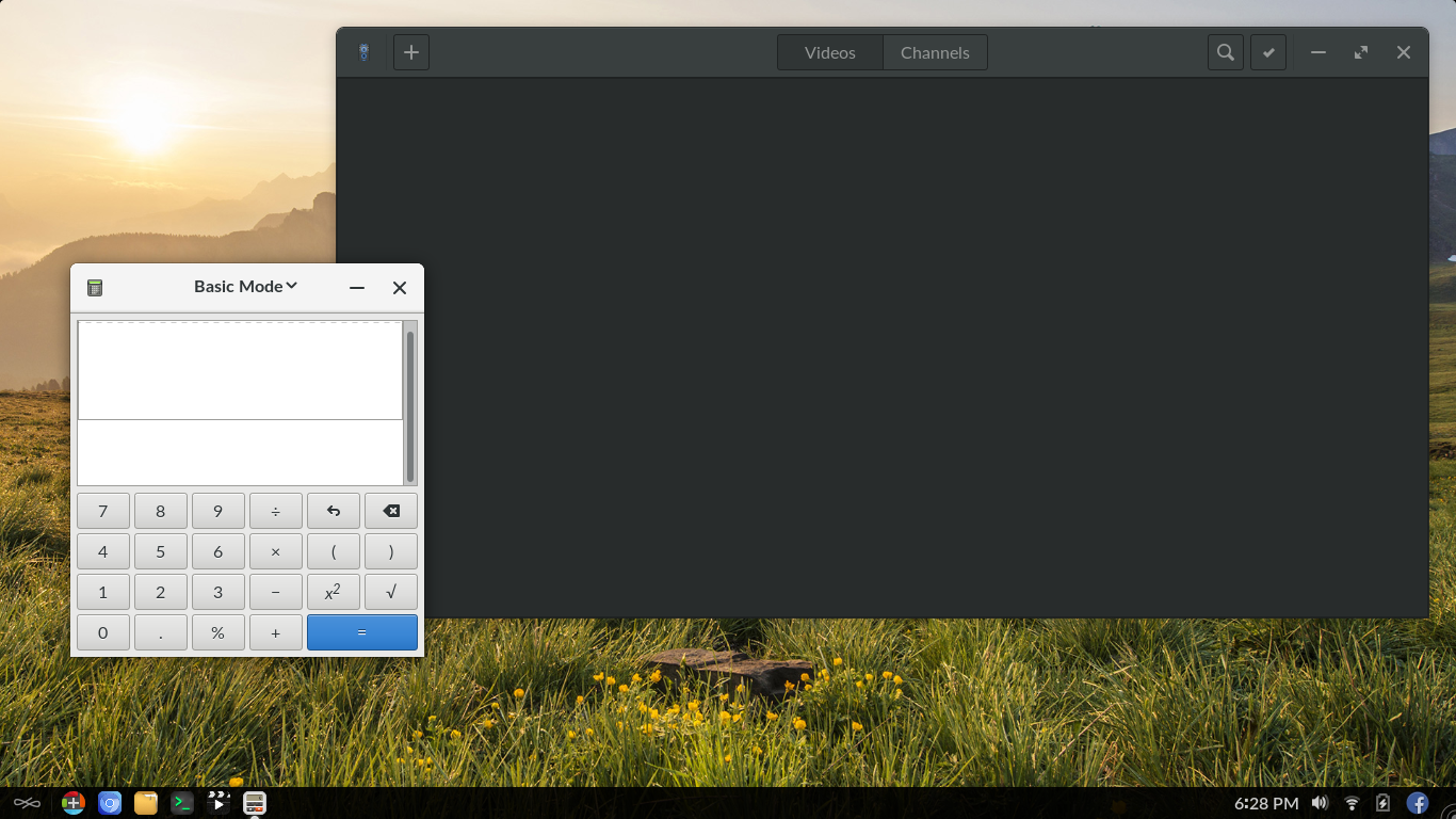 Endless desktop screenshot: 3.0.5 apps