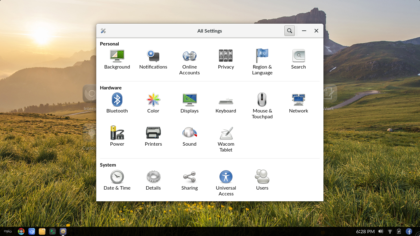 Endless desktop screenshot: 3.0.5 settings