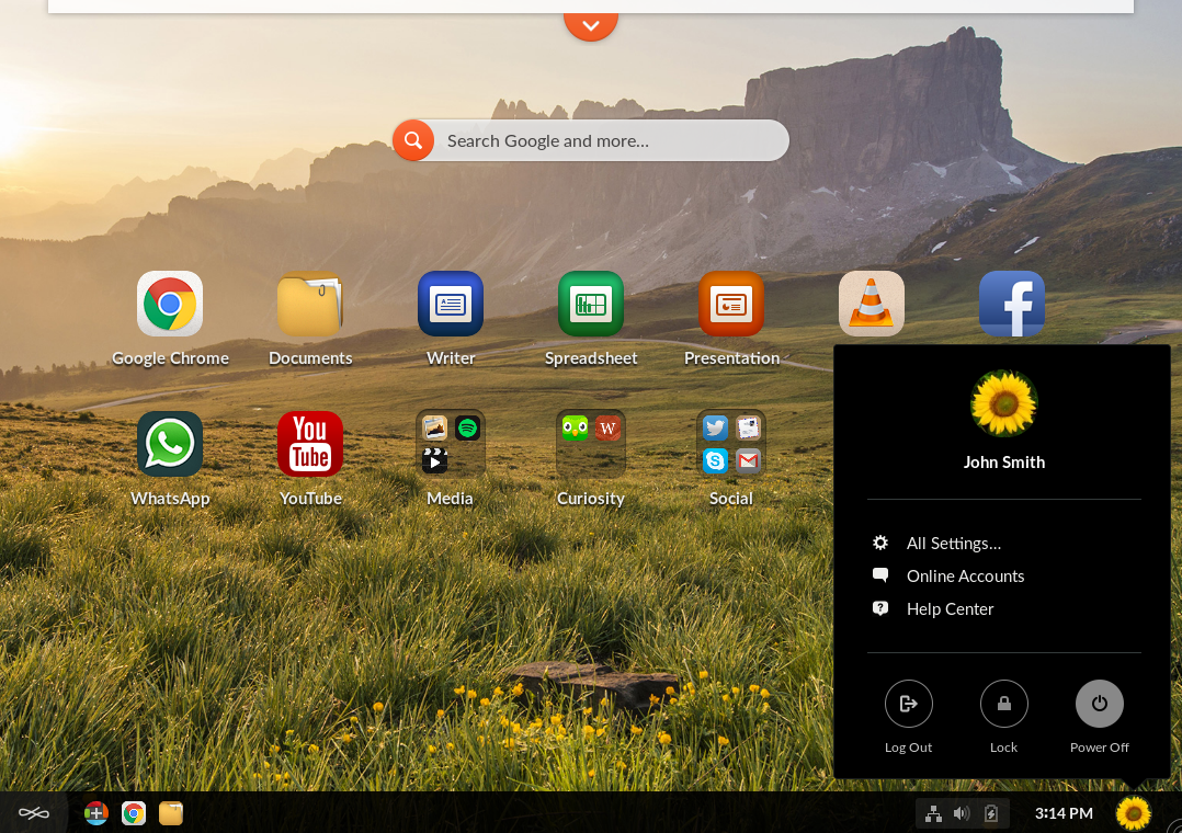 Endless desktop screenshot: 3.3.8