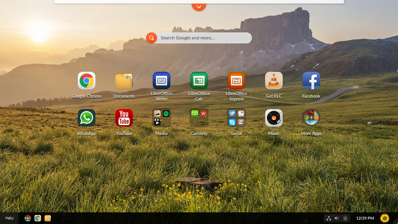 Endless desktop screenshot: 3.4.0