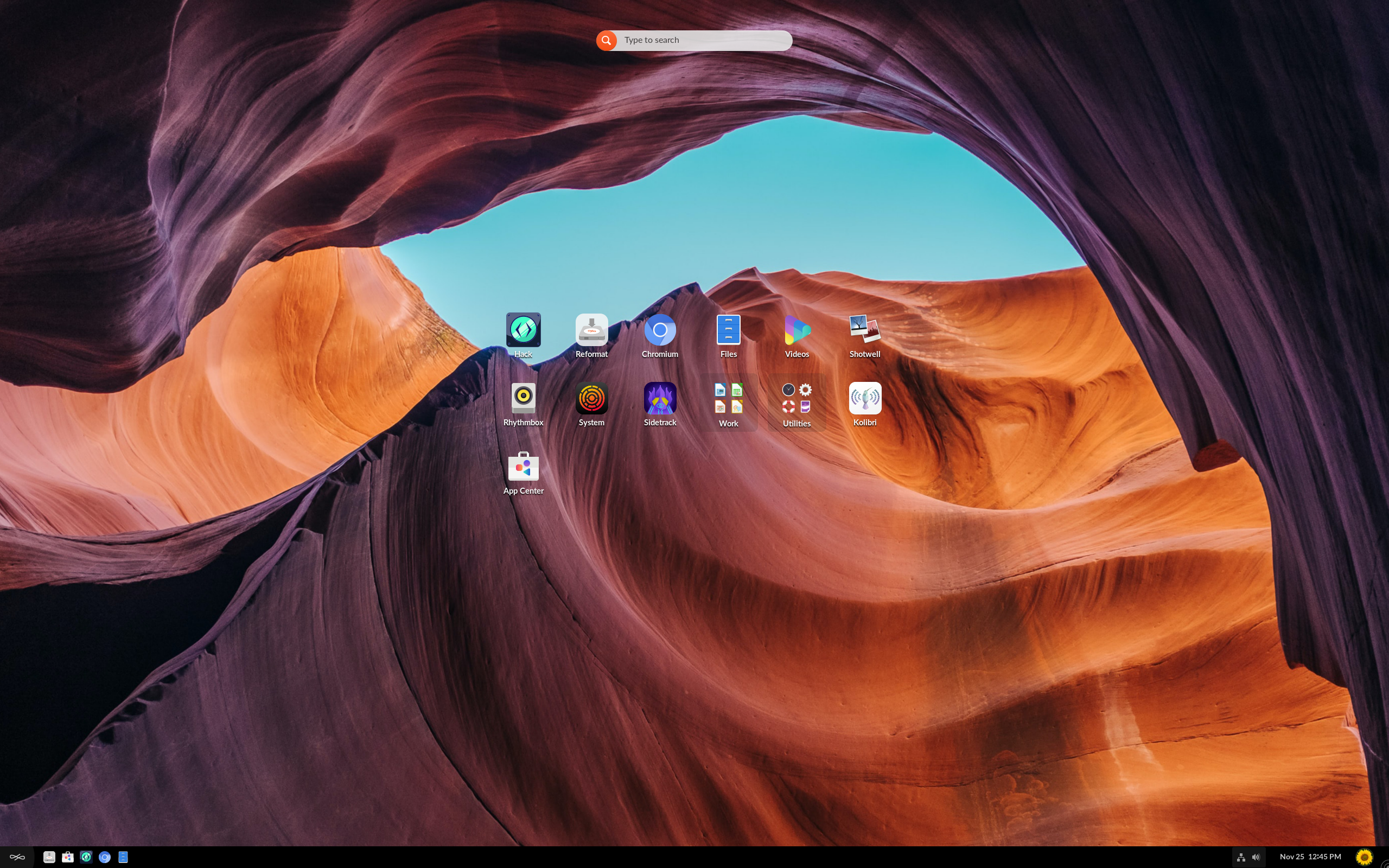 Endless desktop screenshot: 4.0.0