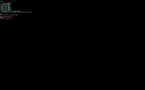 ENux desktop screenshot: Distribution overview