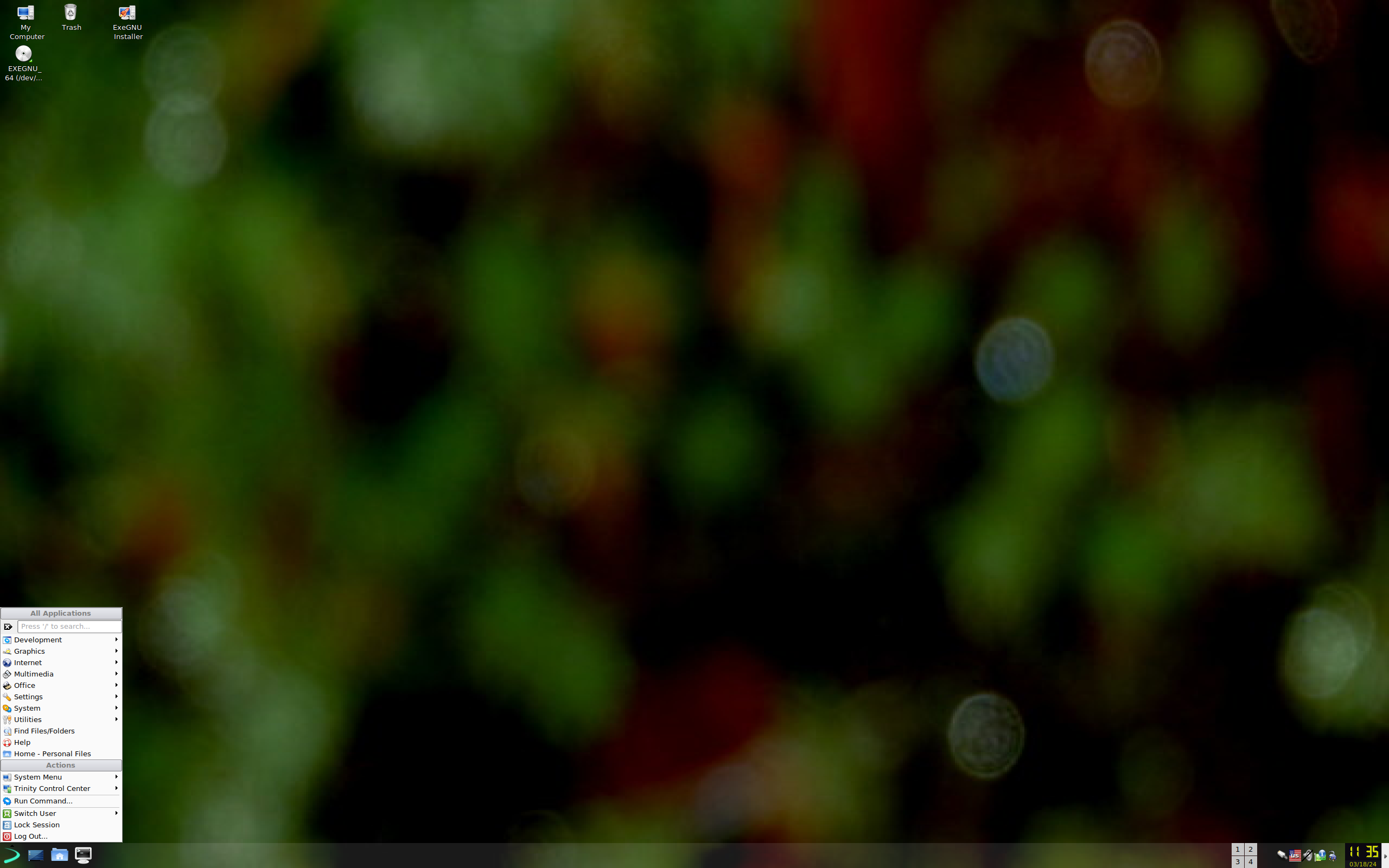 Exe desktop screenshot: 20231220 daedalus