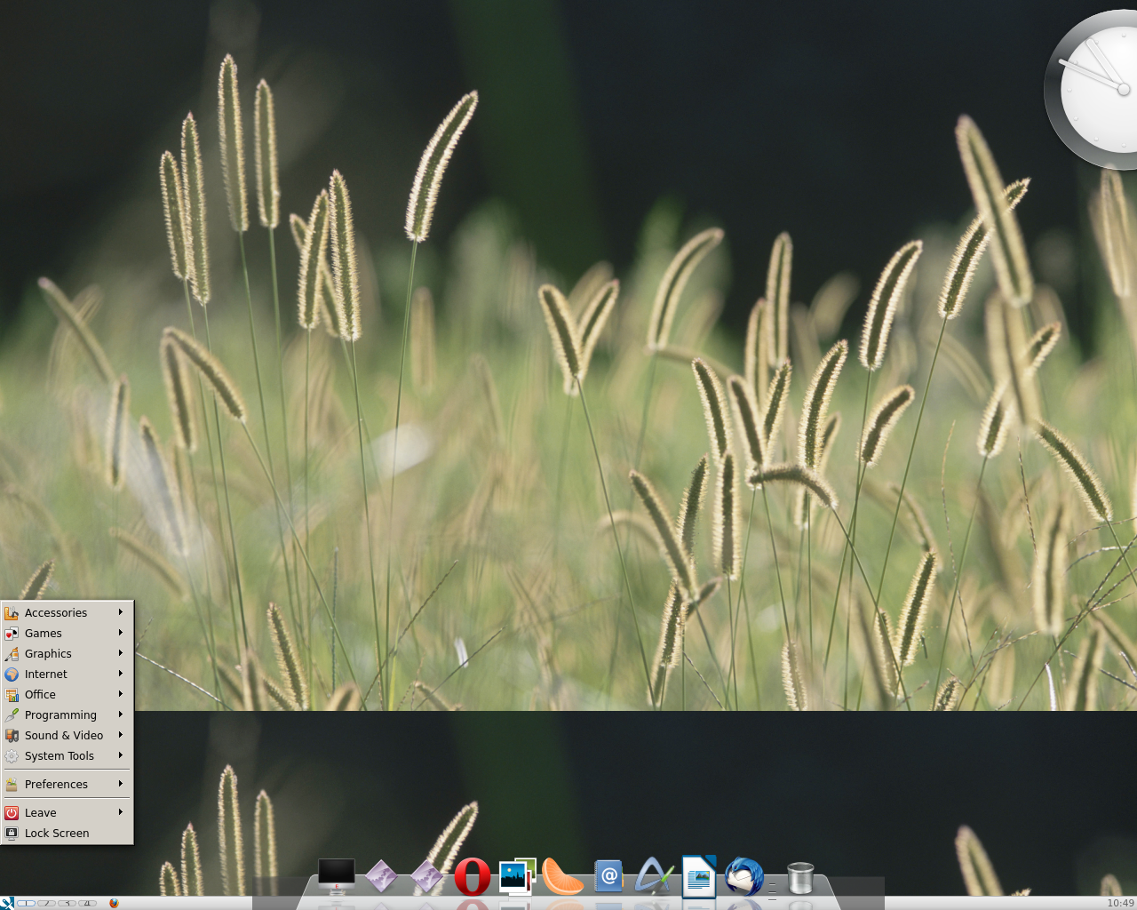 ExTiX desktop screenshot: 10