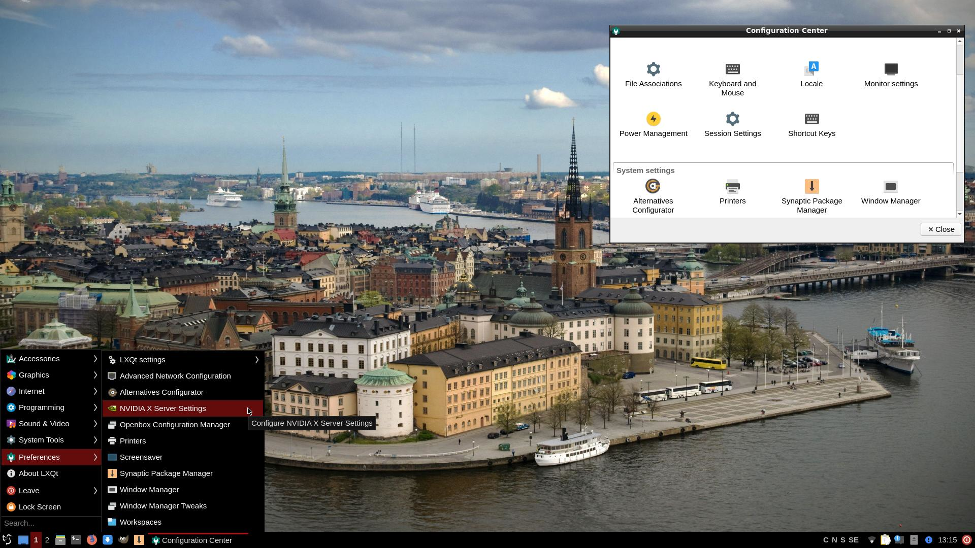 ExTiX desktop screenshot: 19.10