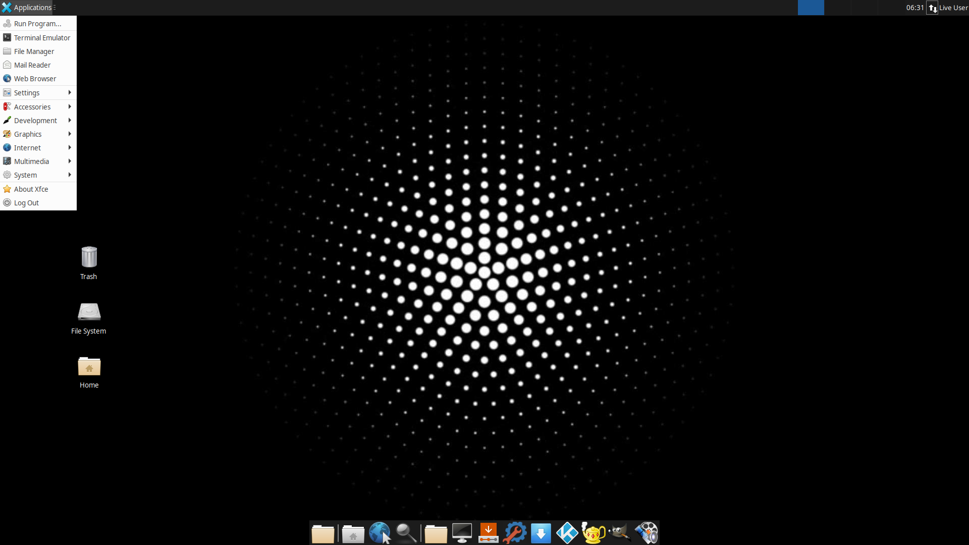ExTiX desktop screenshot: 19.3