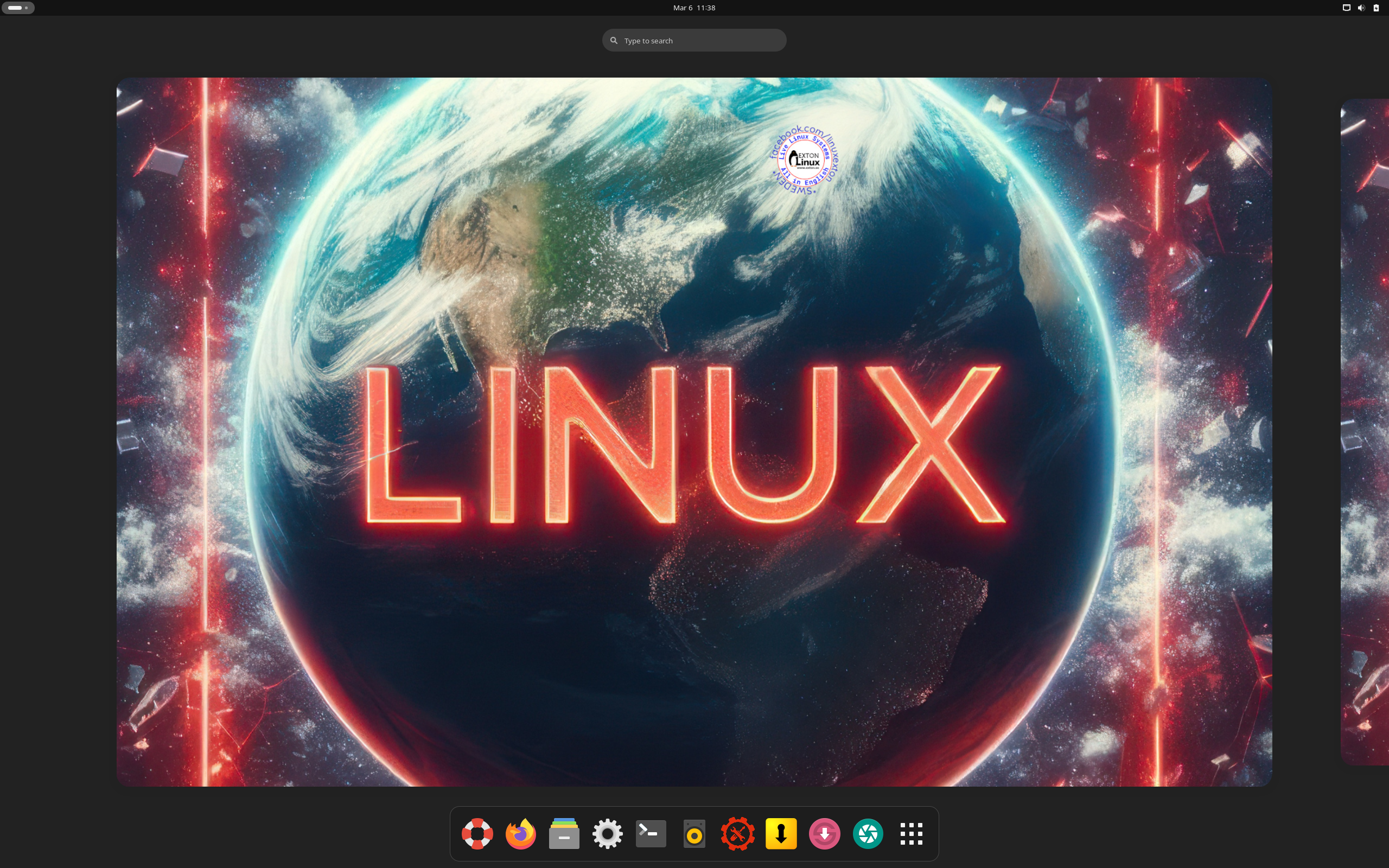 ExTiX desktop screenshot: 25.3