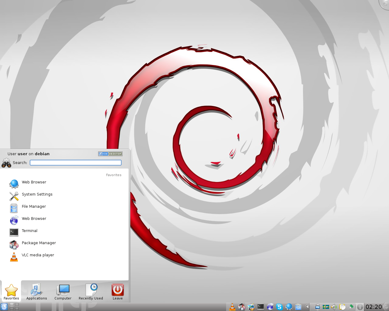 ExTiX desktop screenshot: 8