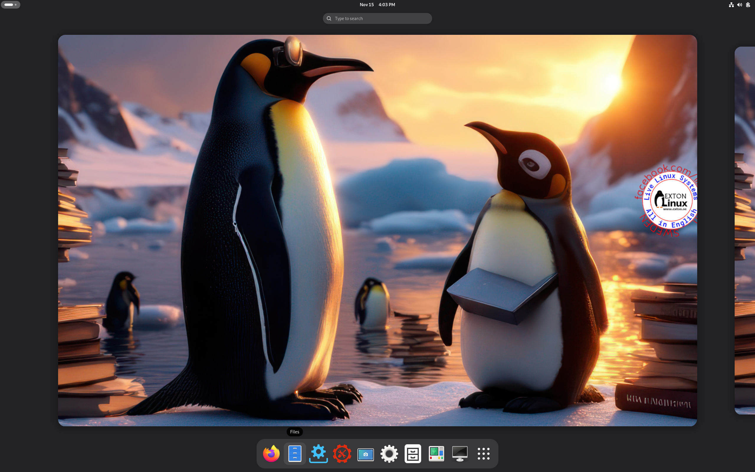 Exton desktop screenshot: 251115