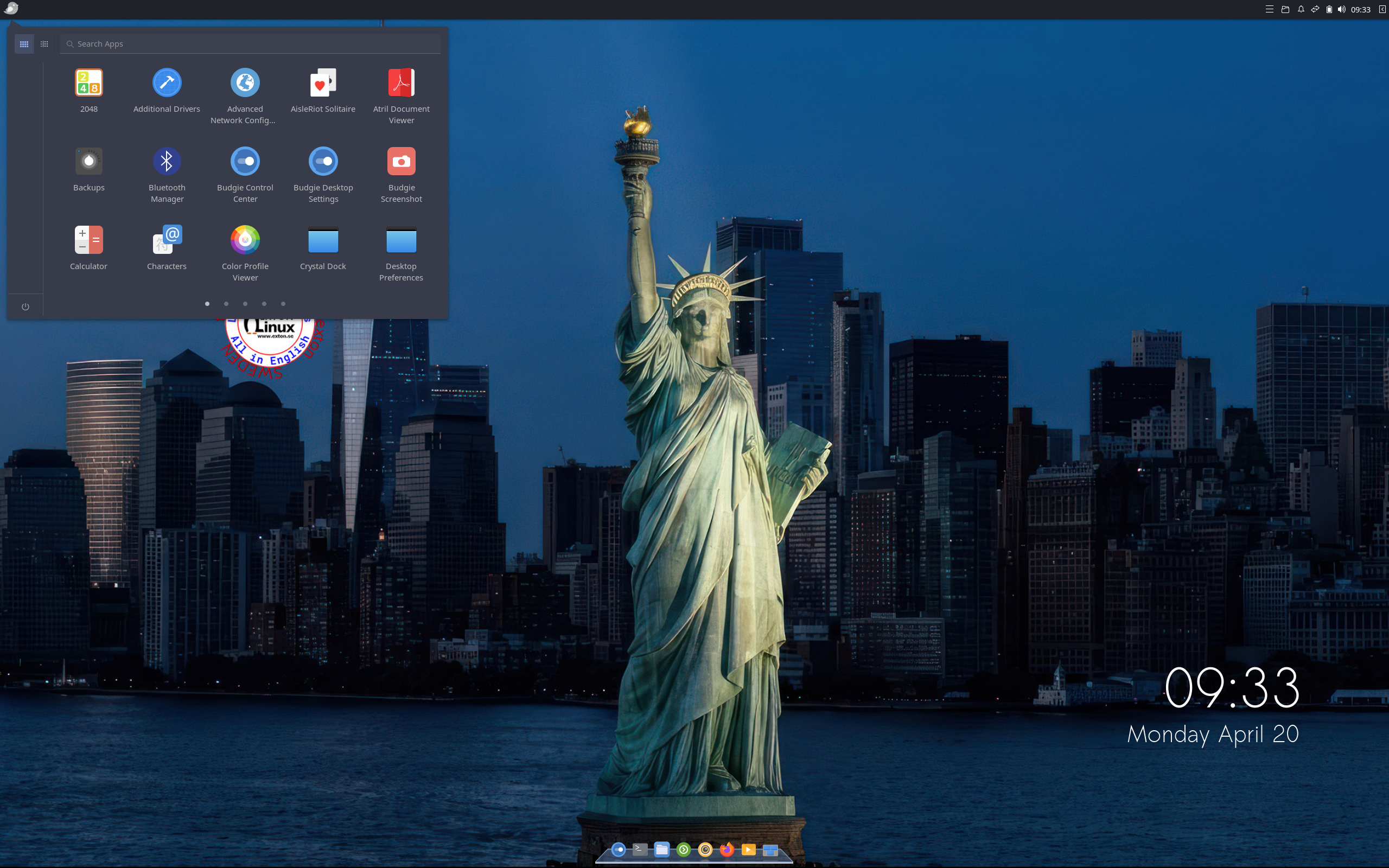 Exton desktop screenshot: 260420 lfa