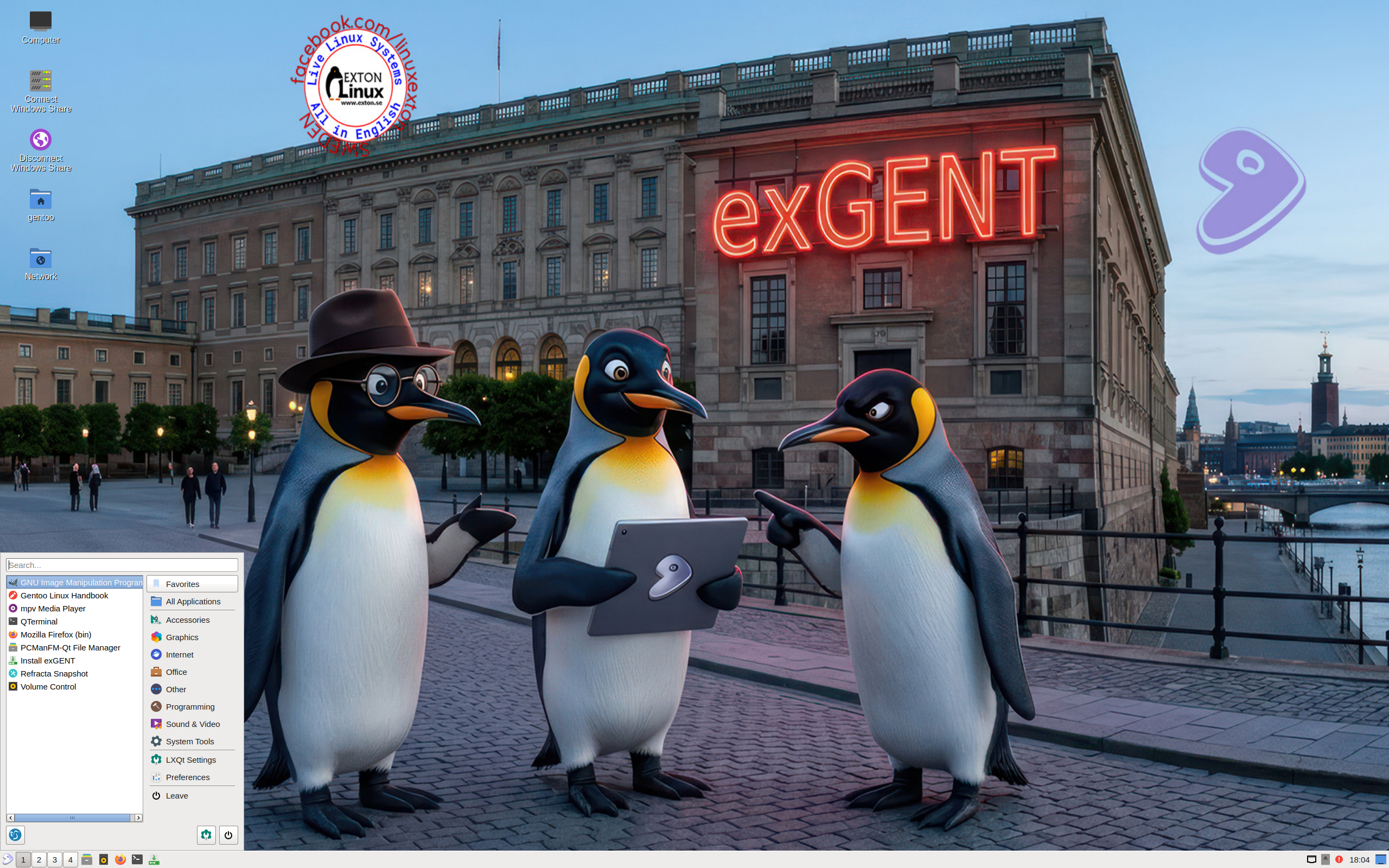 Exton desktop screenshot: 260602 exgent