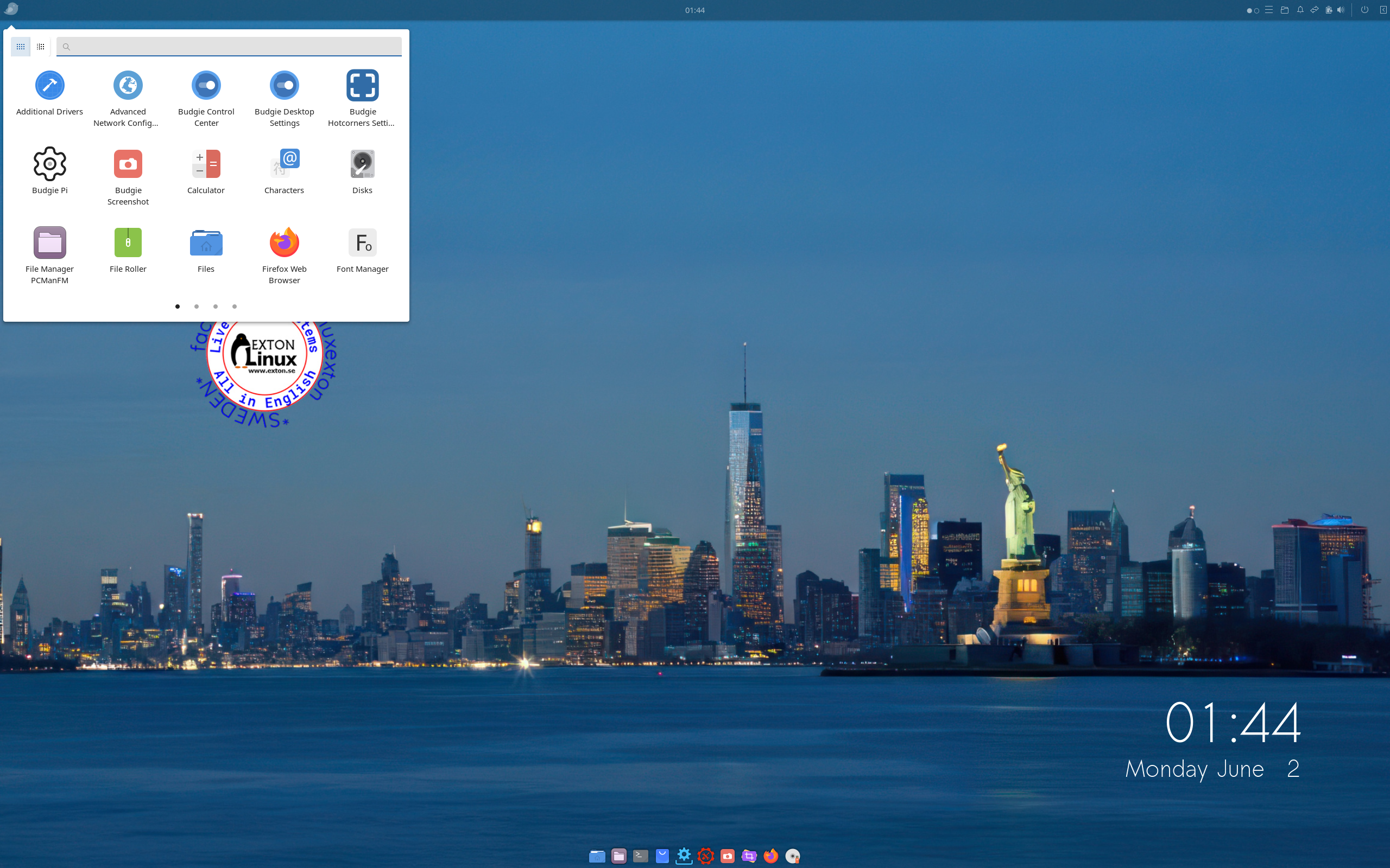 Exton desktop screenshot: lfa 250417