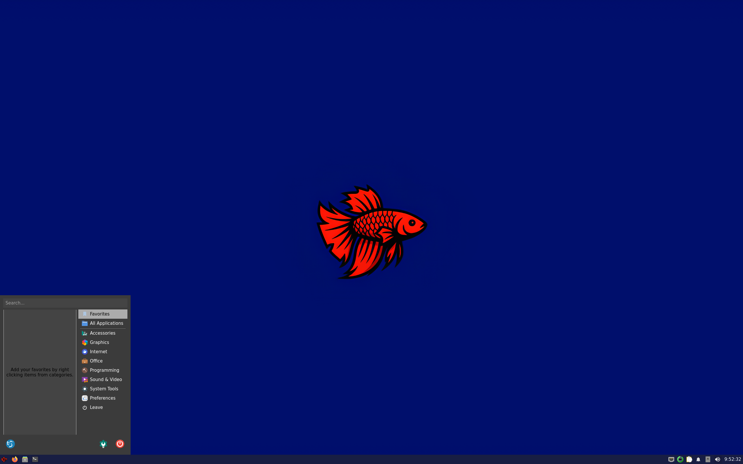Fishy desktop screenshot: 2.0