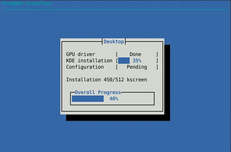 FreeBSD desktop screenshot: 15.1 sample
