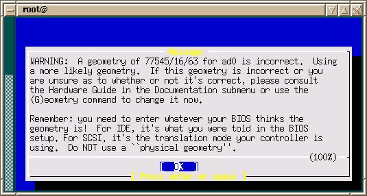 FreeBSD desktop screenshot: geometry