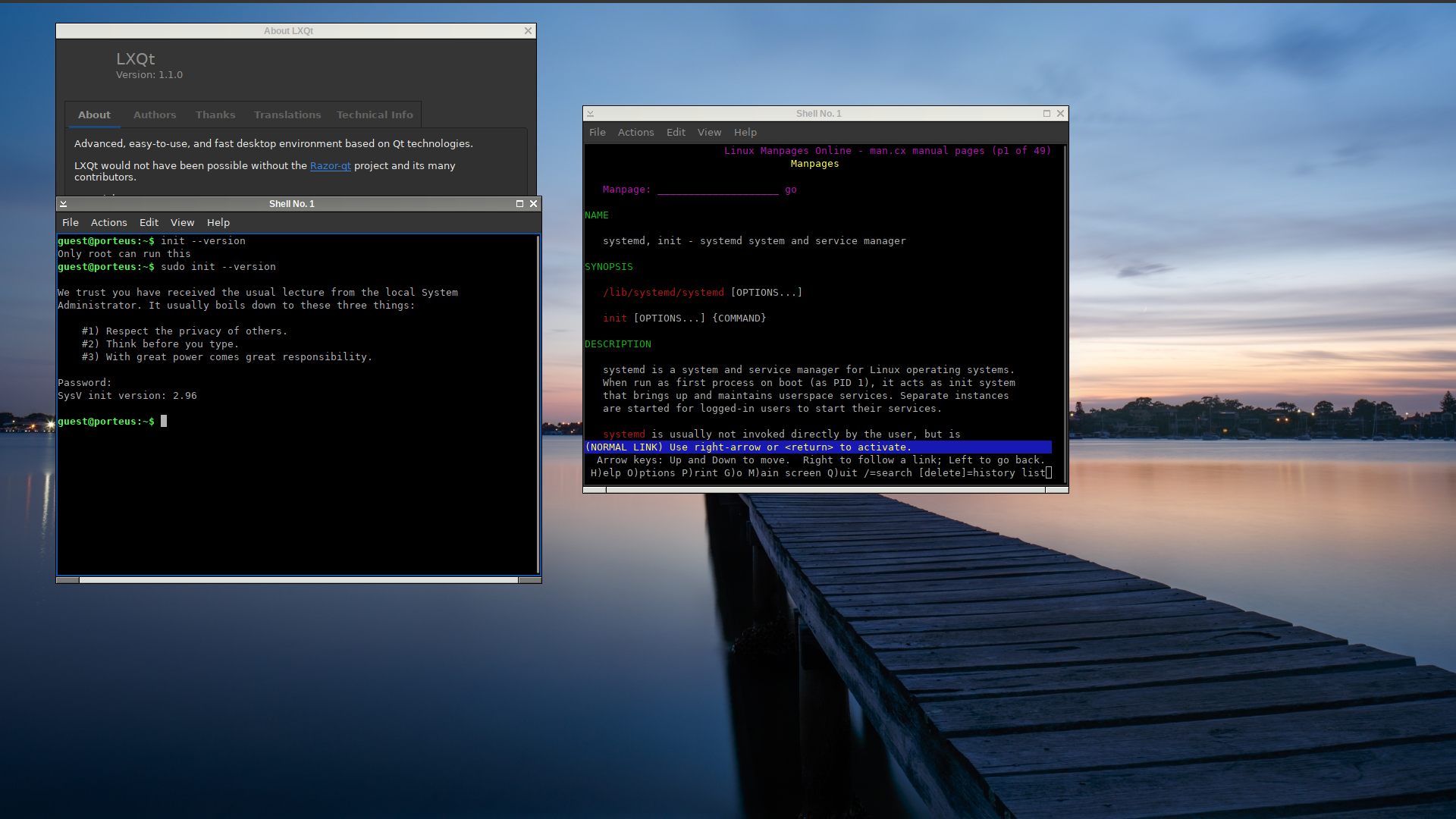 fu11m00n desktop screenshot: 2.64 init
