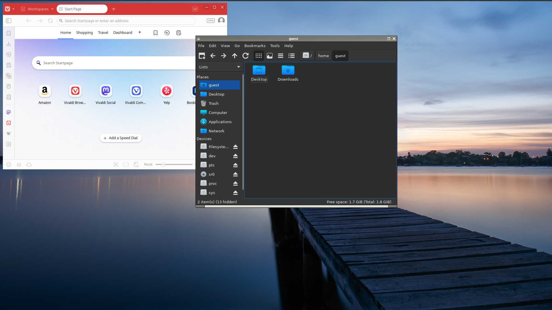 fu11m00n desktop screenshot: 2.64 vivaldi