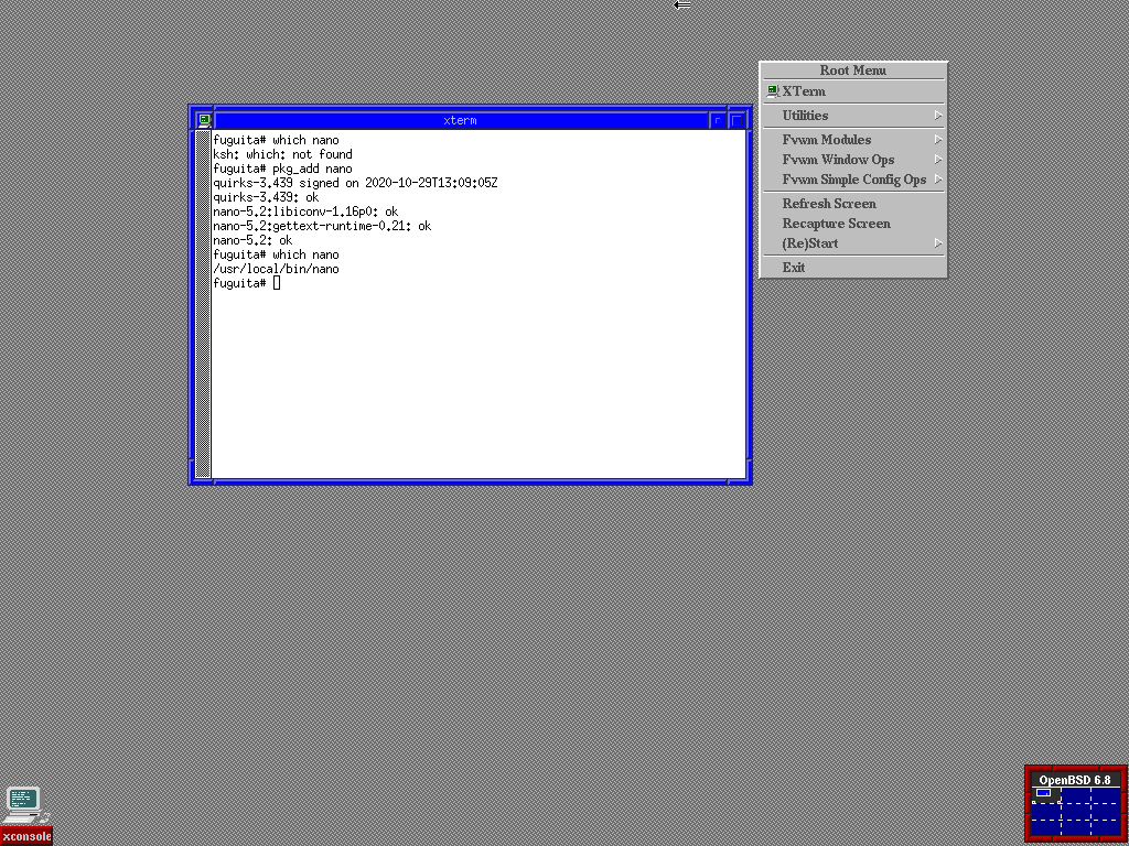 FuguIta desktop screenshot: 6.8