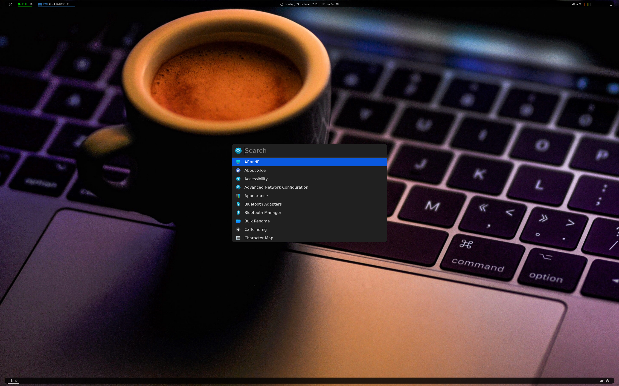 gabeeOSLinux desktop screenshot: 6.12.18
