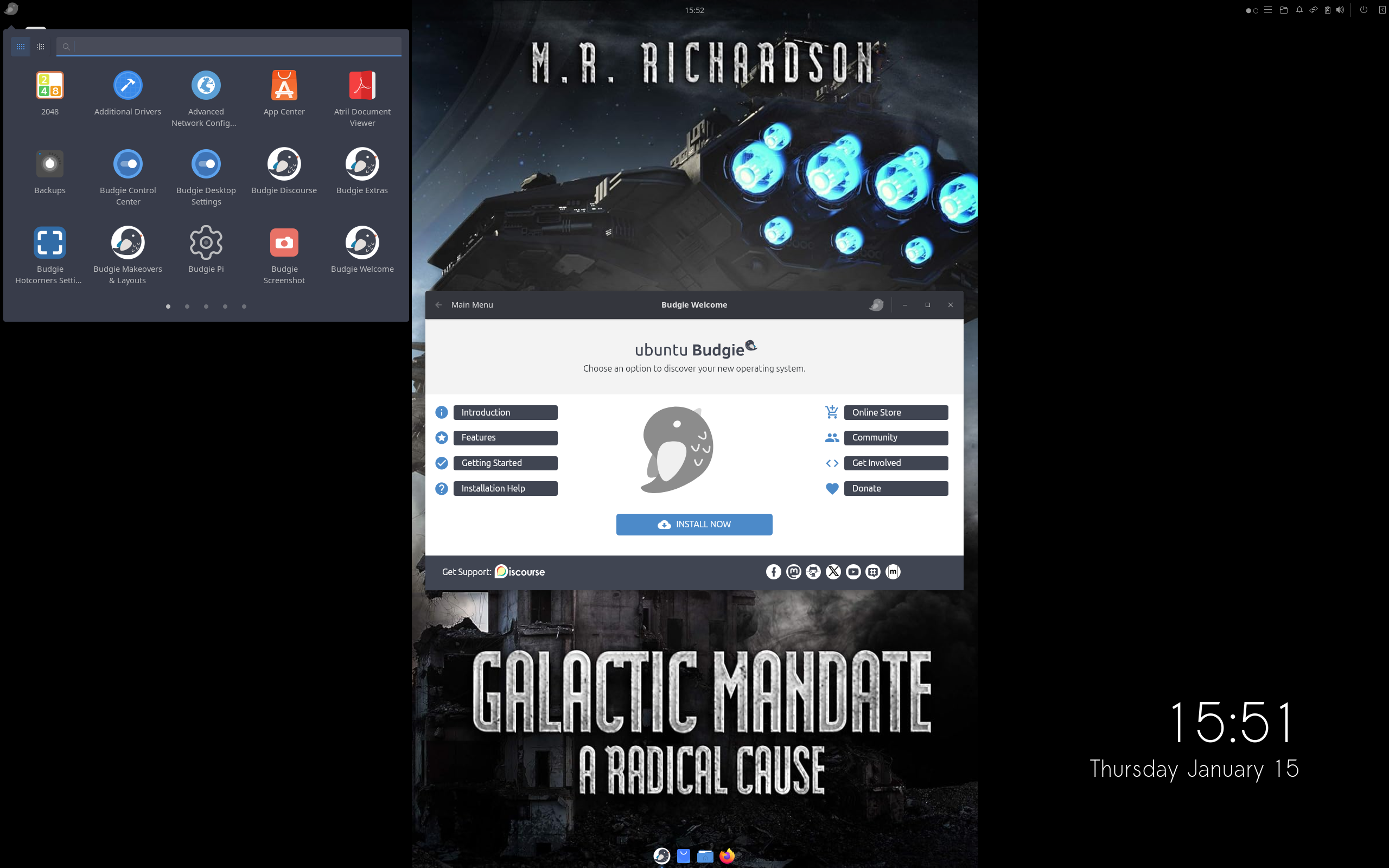 Galactic Mandate desktop screenshot: 2026.01.04