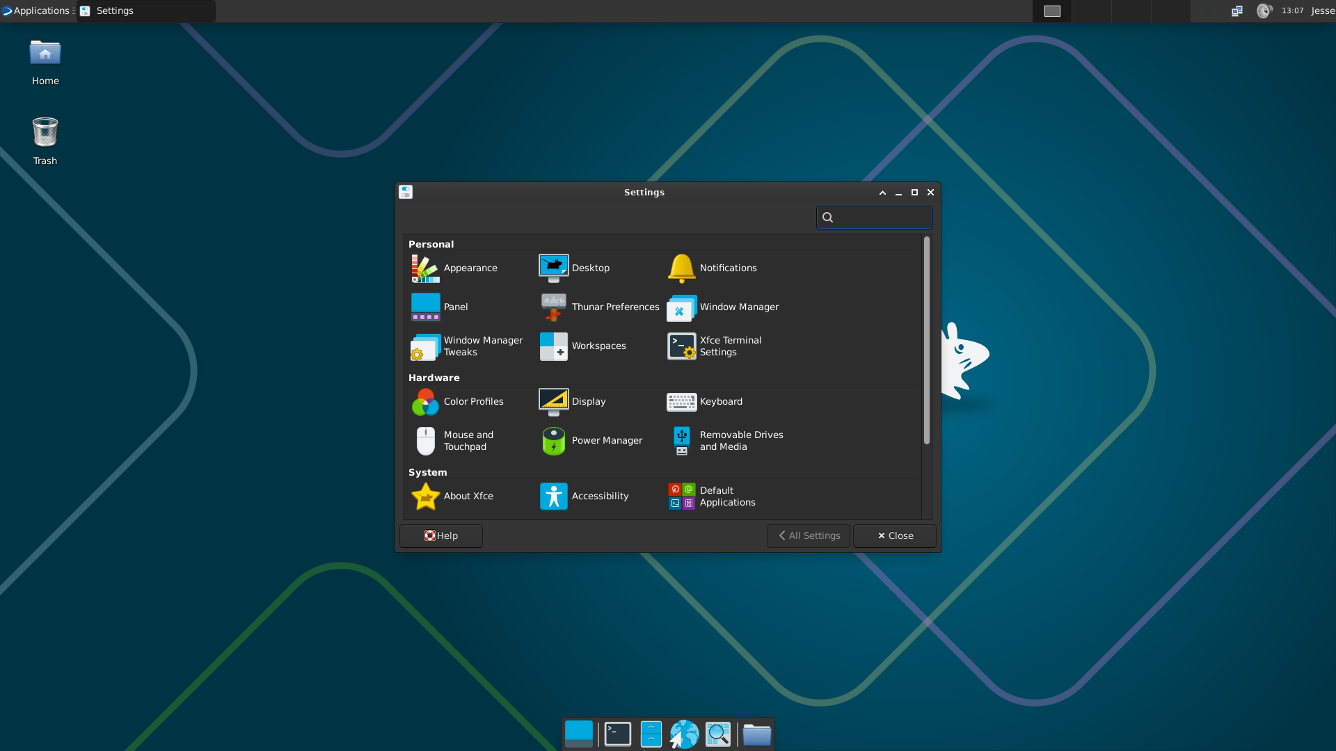 Genuen desktop screenshot: 6.0.0 dark
