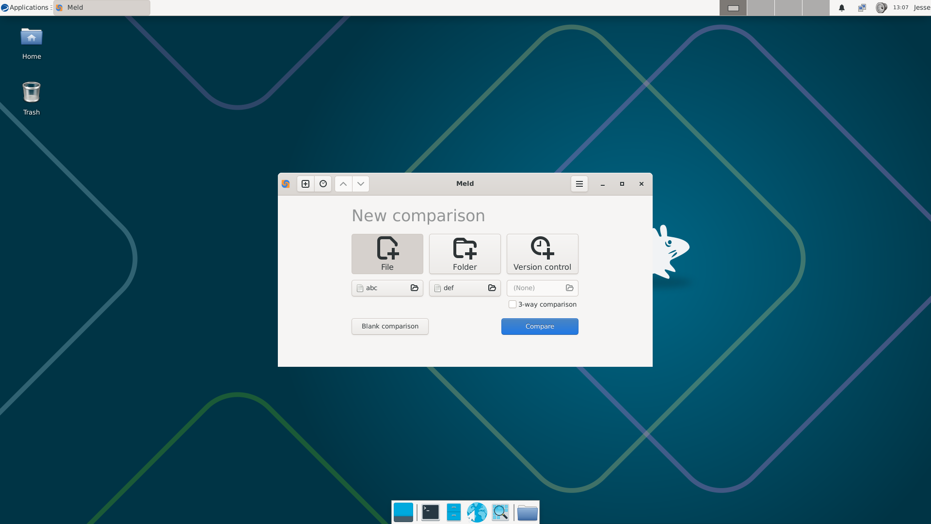 Genuen desktop screenshot: 6.0.0 meld