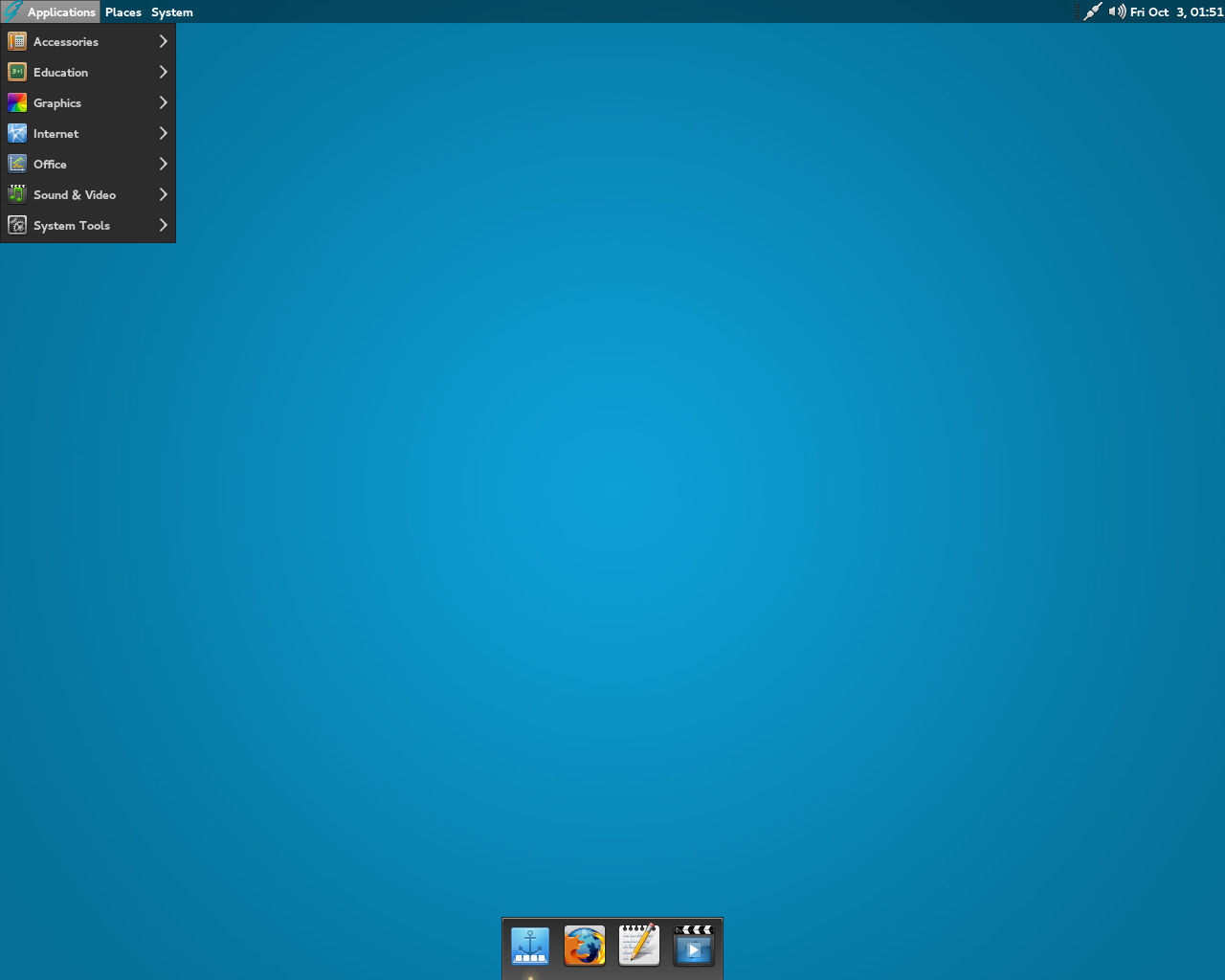GhostBSD desktop screenshot: 4.0