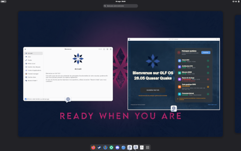GLF desktop screenshot: Distribution overview
