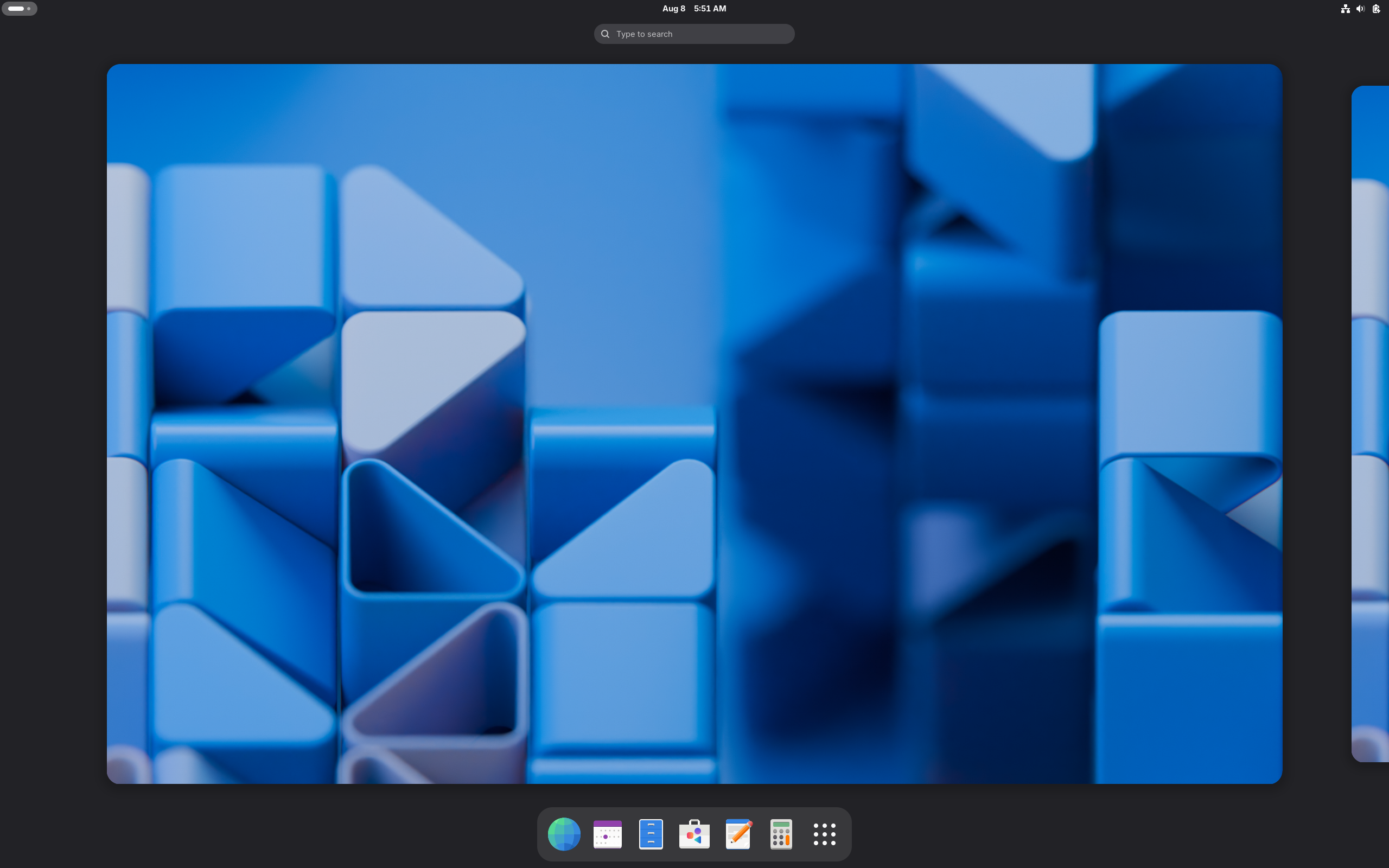 GNOME OS desktop screenshot: 887659