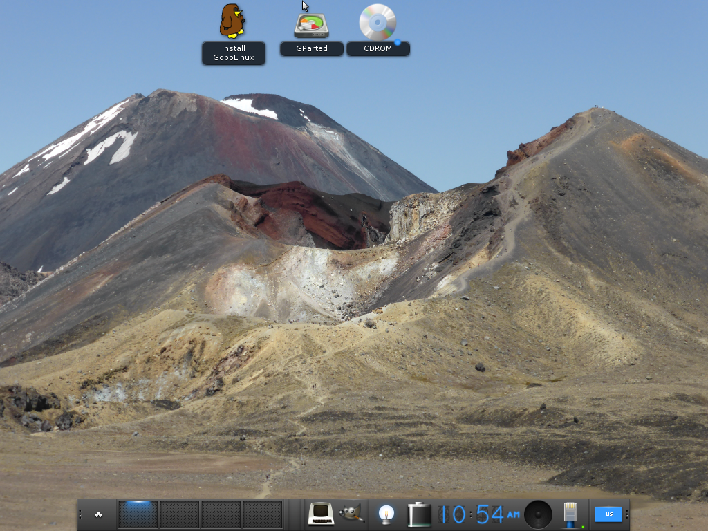GoboLinux desktop screenshot: 015 beta3