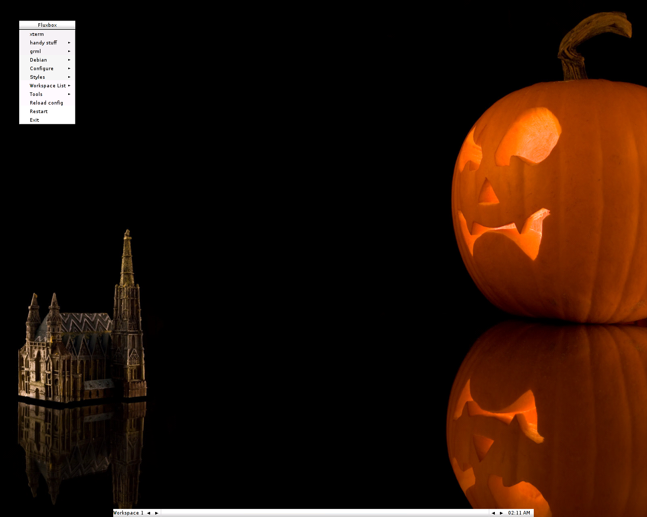 Grml desktop screenshot: 2009.10