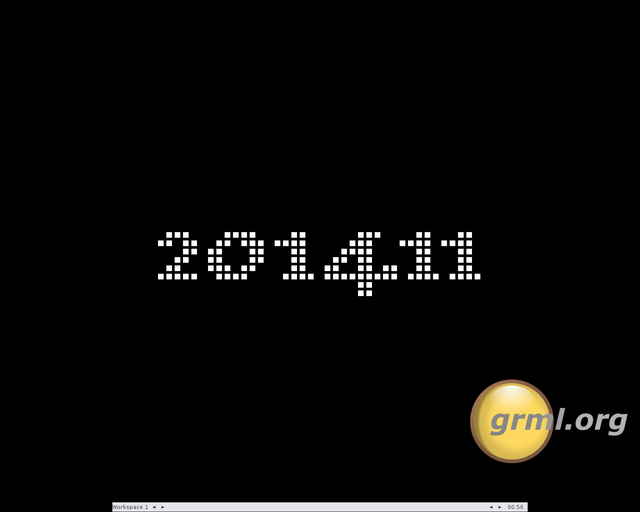 Grml desktop screenshot: 2014.11