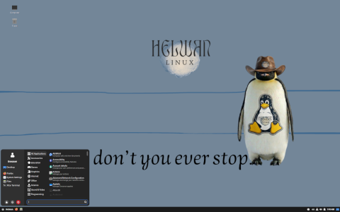 Helwan desktop screenshot: Distribution overview