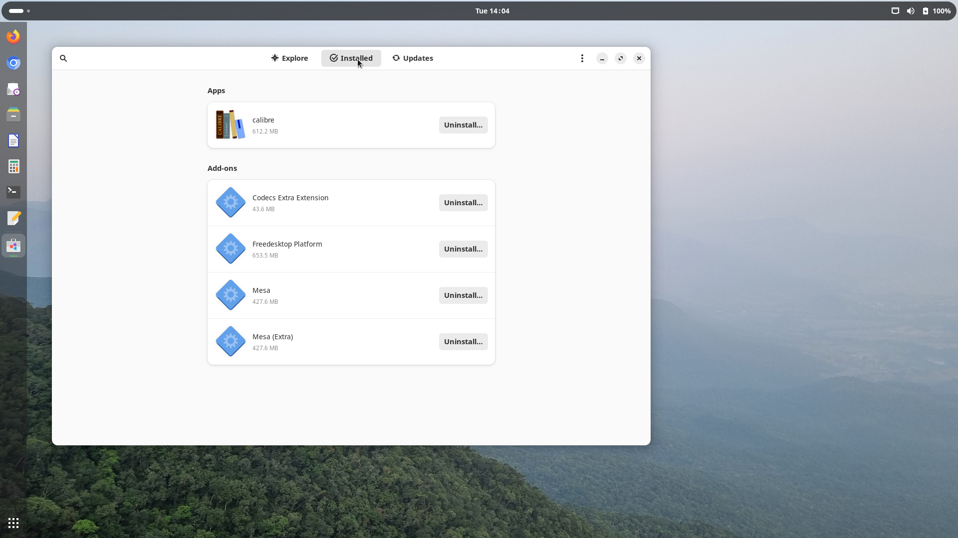Kamarada desktop screenshot: 15.6 software