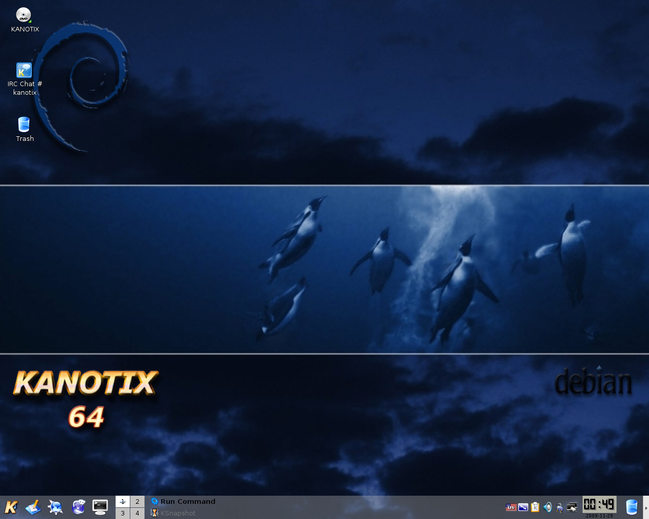 KANOTIX desktop screenshot: 2.6.31