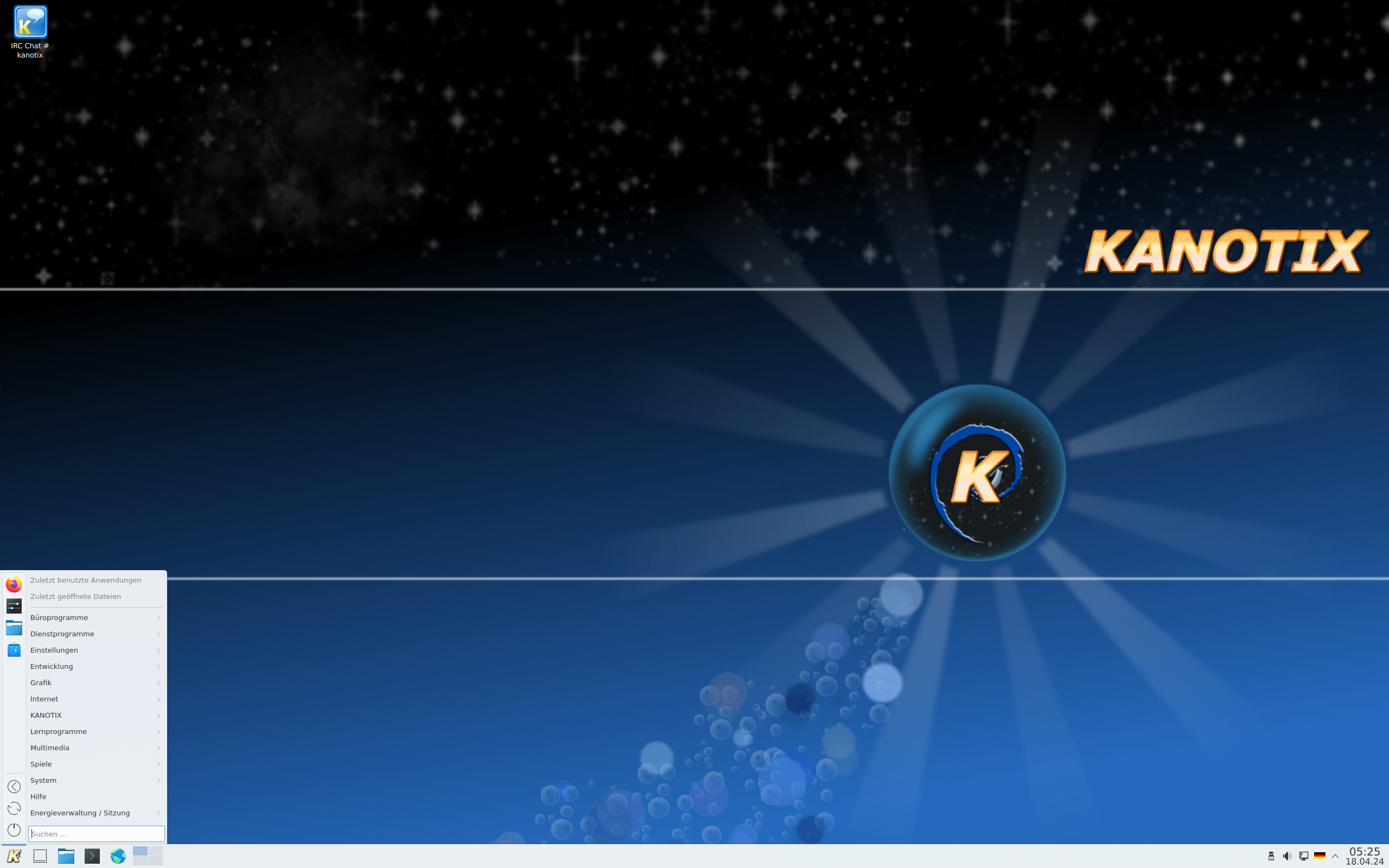 KANOTIX desktop screenshot: 2024