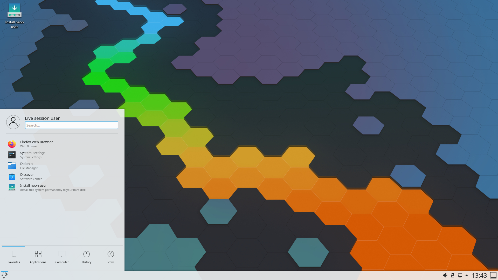 KDE neon desktop screenshot: 20200618