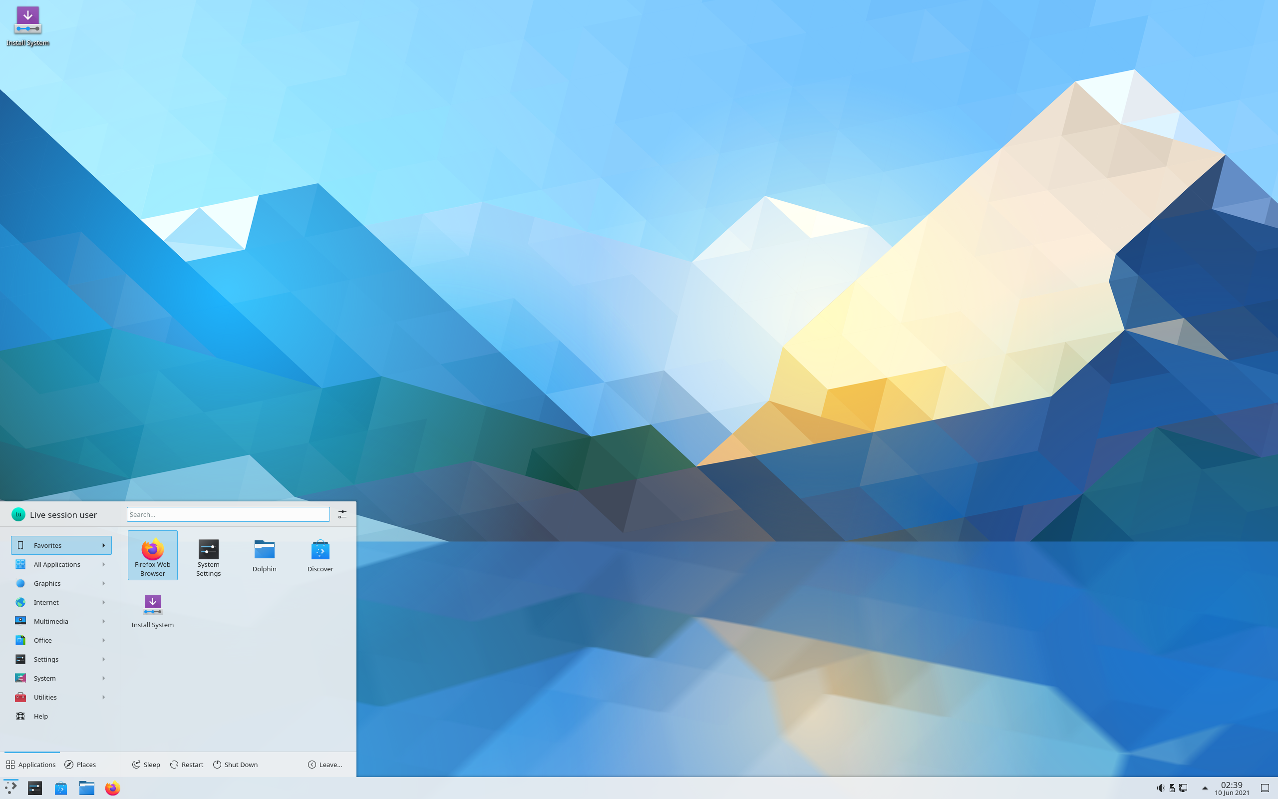KDE neon desktop screenshot: 20210609