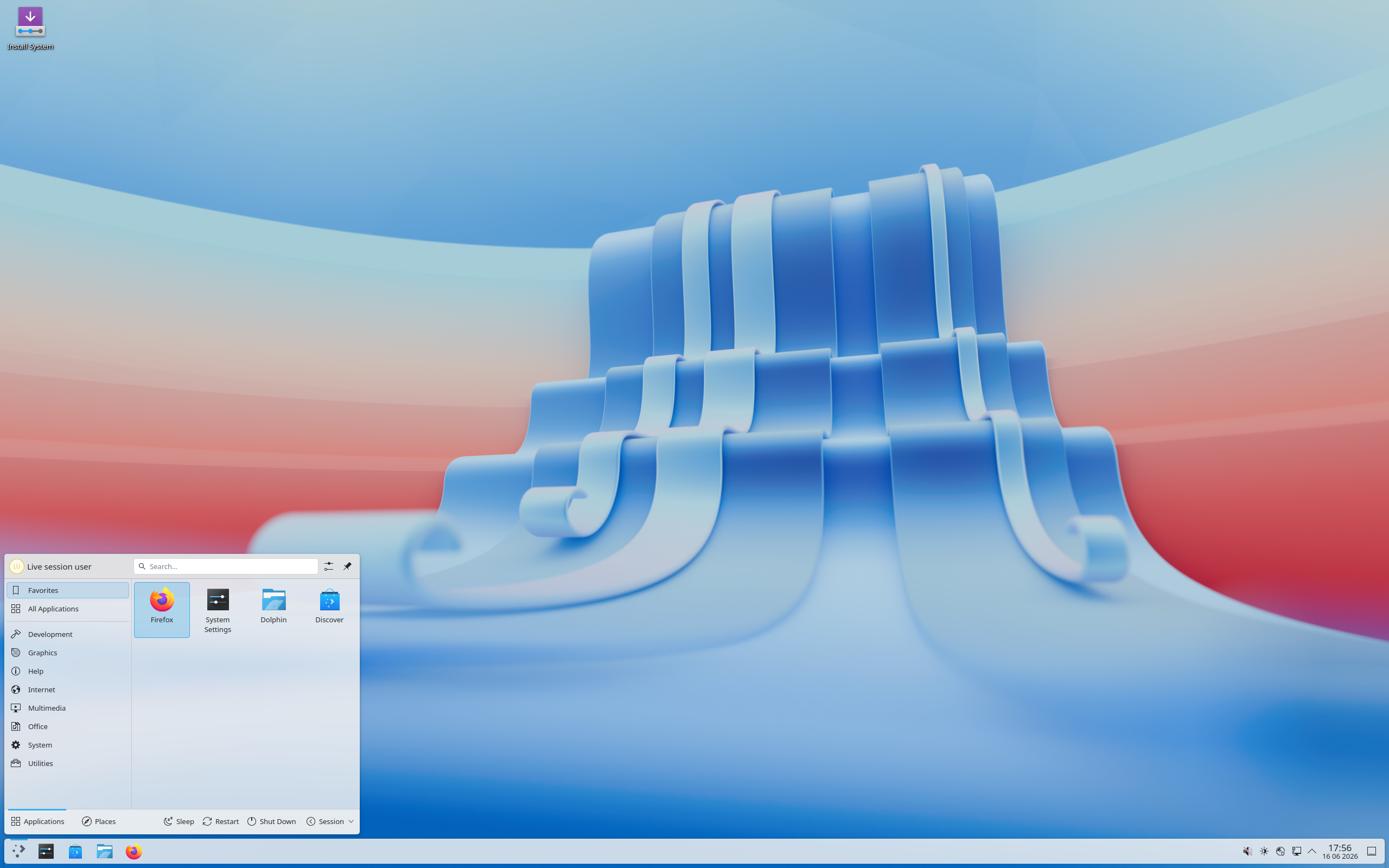 KDE neon desktop screenshot: 20260616
