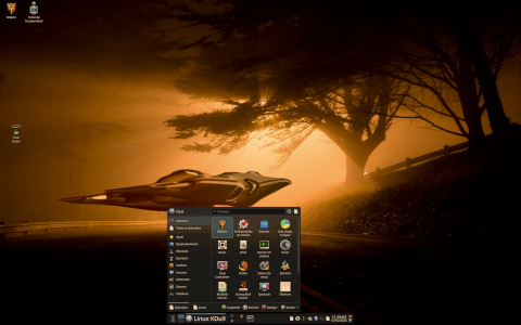 KDu desktop screenshot: Distribution overview