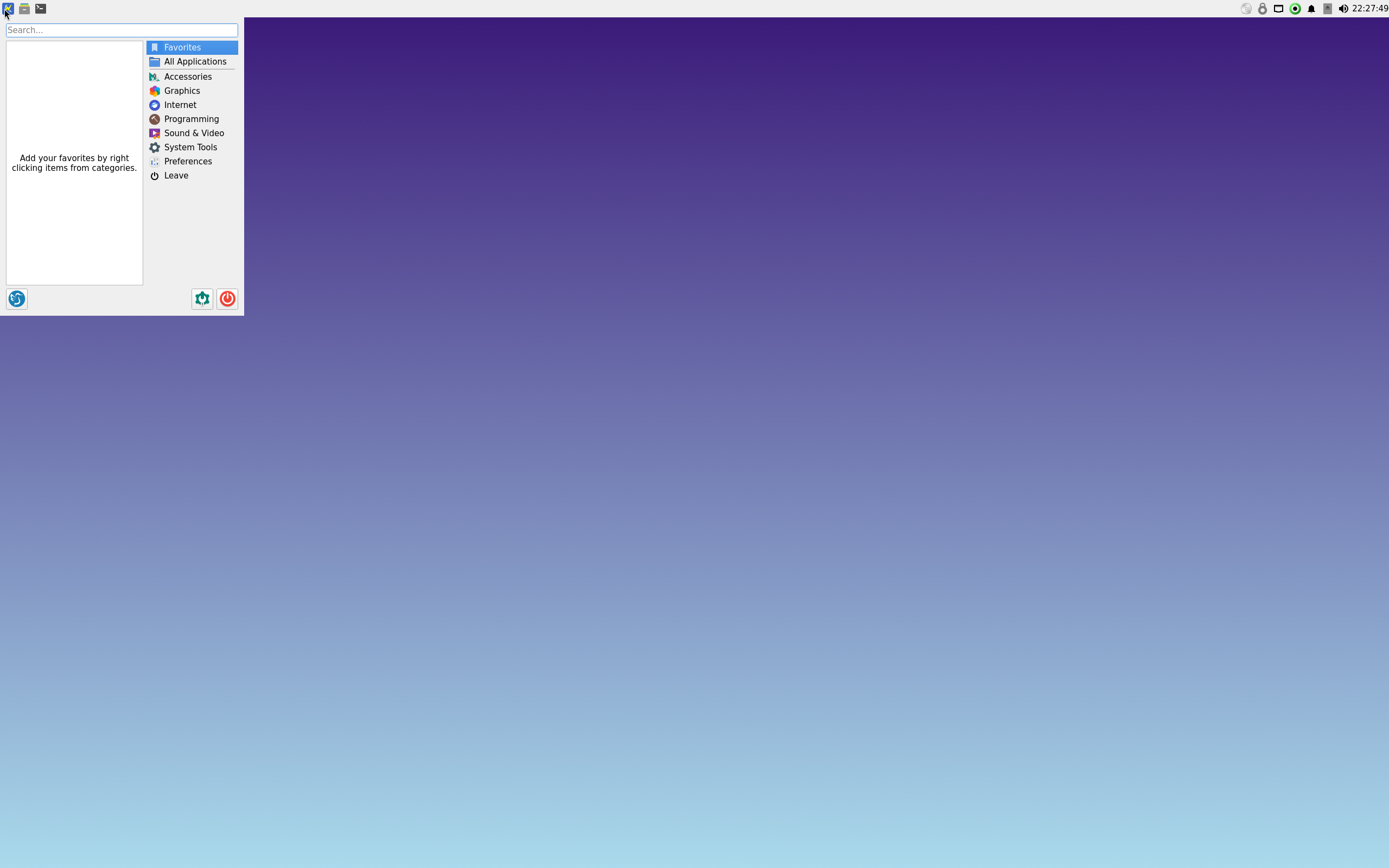Kicksecure desktop screenshot: 18.0.4.1