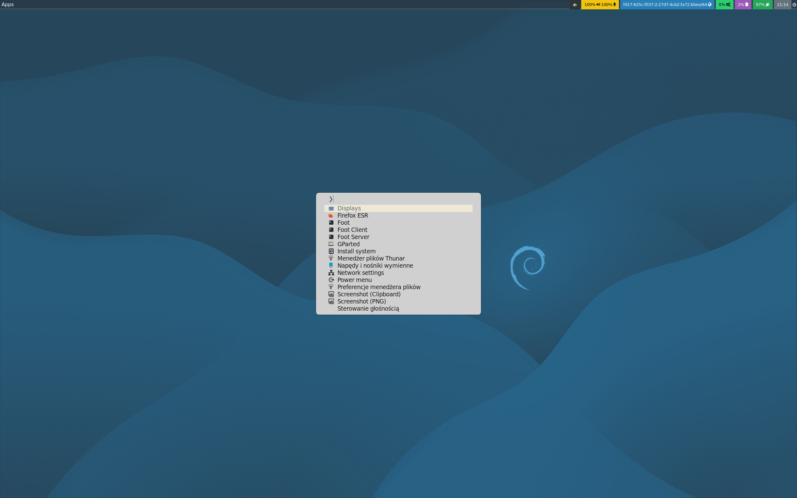 LajtLinux desktop screenshot: 13 20260817 labwc