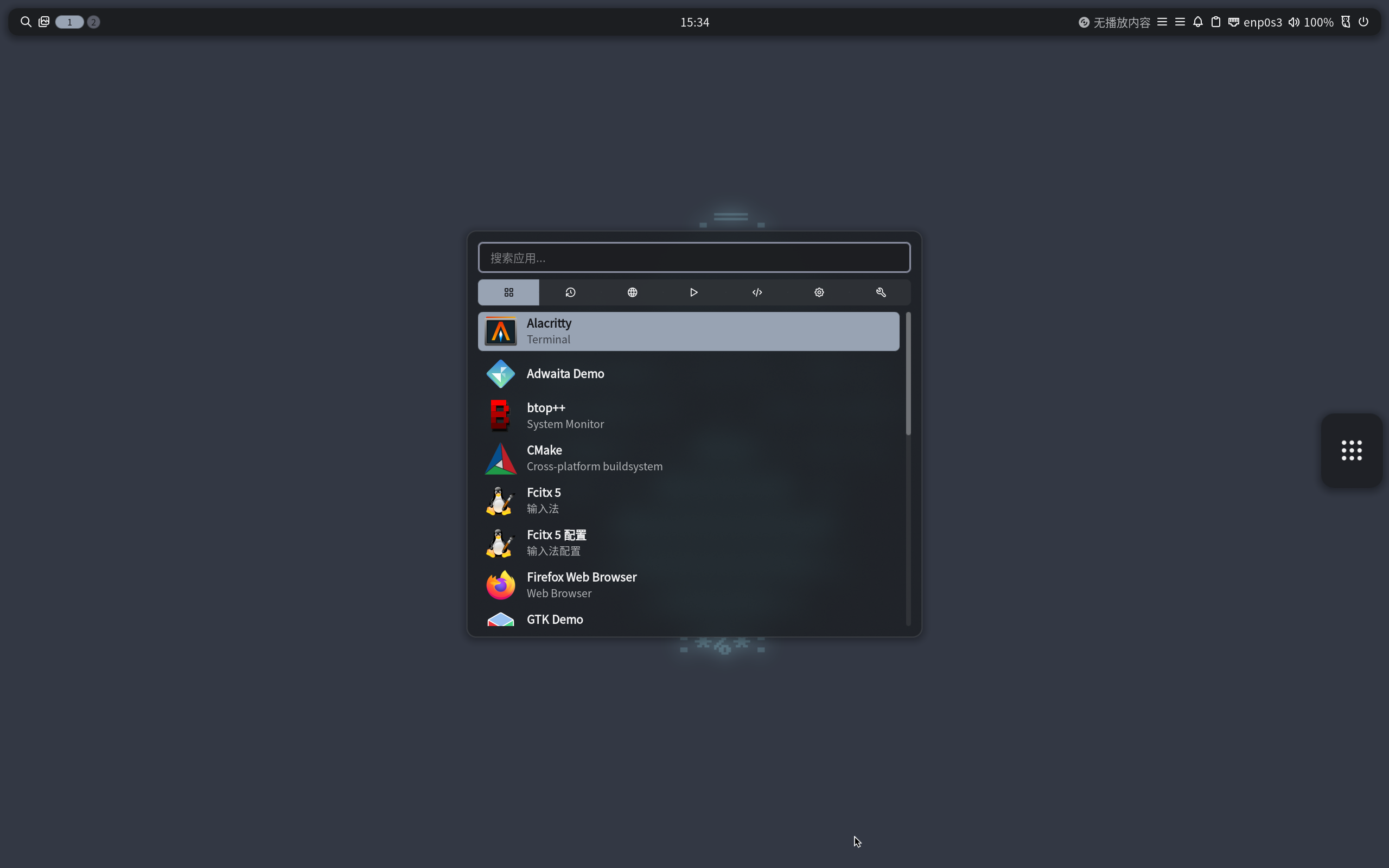 LankeOS desktop screenshot: 0.18 niri