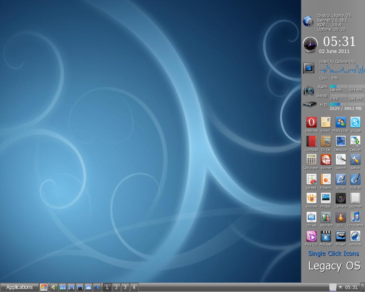 Legacy desktop screenshot: 2